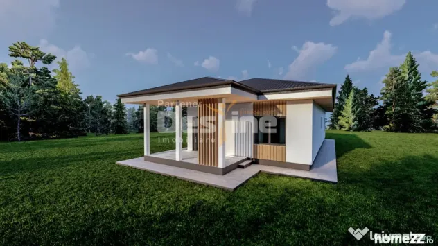 Casa individuala, plan parter, 108 mp