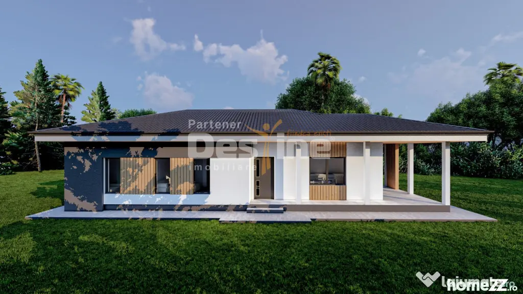Casa individuala, plan parter, 108 mp