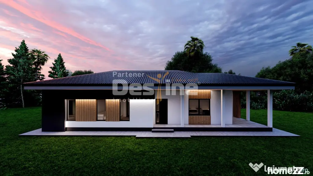 Casa individuala, plan parter, 108 mp