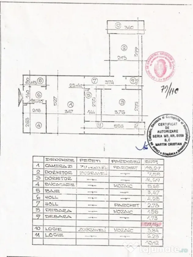 Apartament 3 camere, Camil Ressu – Dristor, renovat si mobilat complet