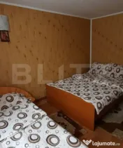 Cabană moderna din lemn 2017, 4 dormitoare, Șemineu, Tău 