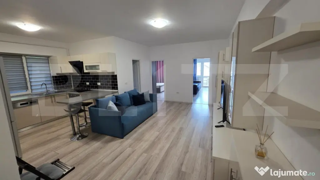 Apartament 3 camere, 78 mp, terasă 13 mp, parcare inclusă,