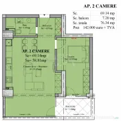 2 camere - Sebastian - Predare in 2027 