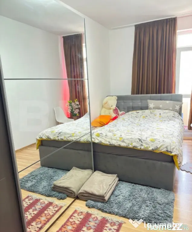 Apartament 2 camere, 40 mp, balcon, parcare, zona Cetatii - Floresti (Cluj)