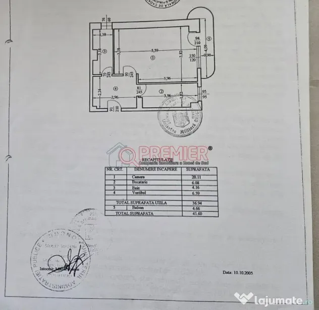 Garsoniera Sos. Berceni I 42 mp I Etaj 2/8 - 79.500 euro