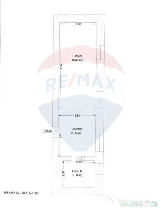 Apartament compus din 2 corpuri în centrul Aradului