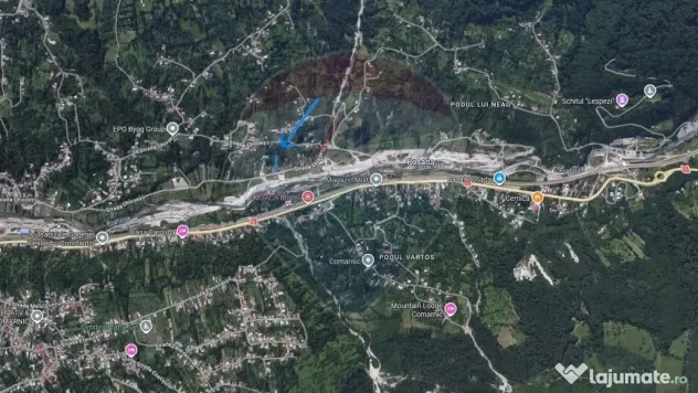 Teren 1,737mp Ghiosesti | DN Principala | View Spectaculos