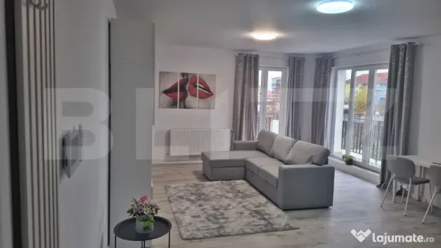 Apartament de inchiriat, 2 camere, 53 mp, loc de parcare, Ro