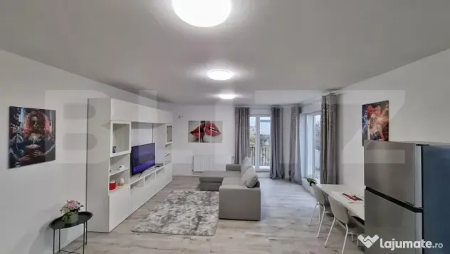 Apartament de inchiriat, 2 camere, 53 mp, loc de parcare, Ro