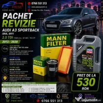 Pachet revizie audi a3 sportback (8va, 8vf) 2.0 tdi