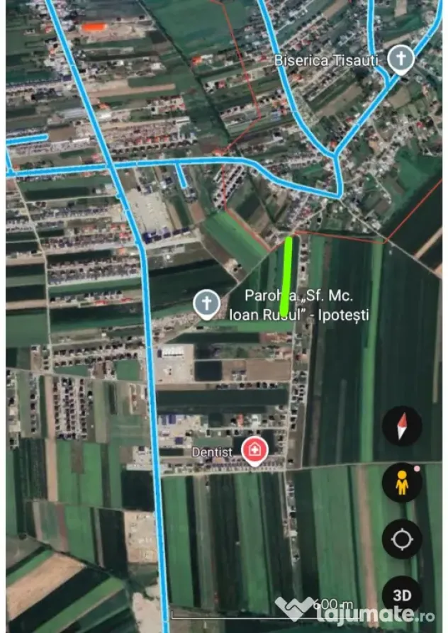 Vand Teren Intravilan - Tisauti, comuna Ipotesti, Suceava Teren Intravilan