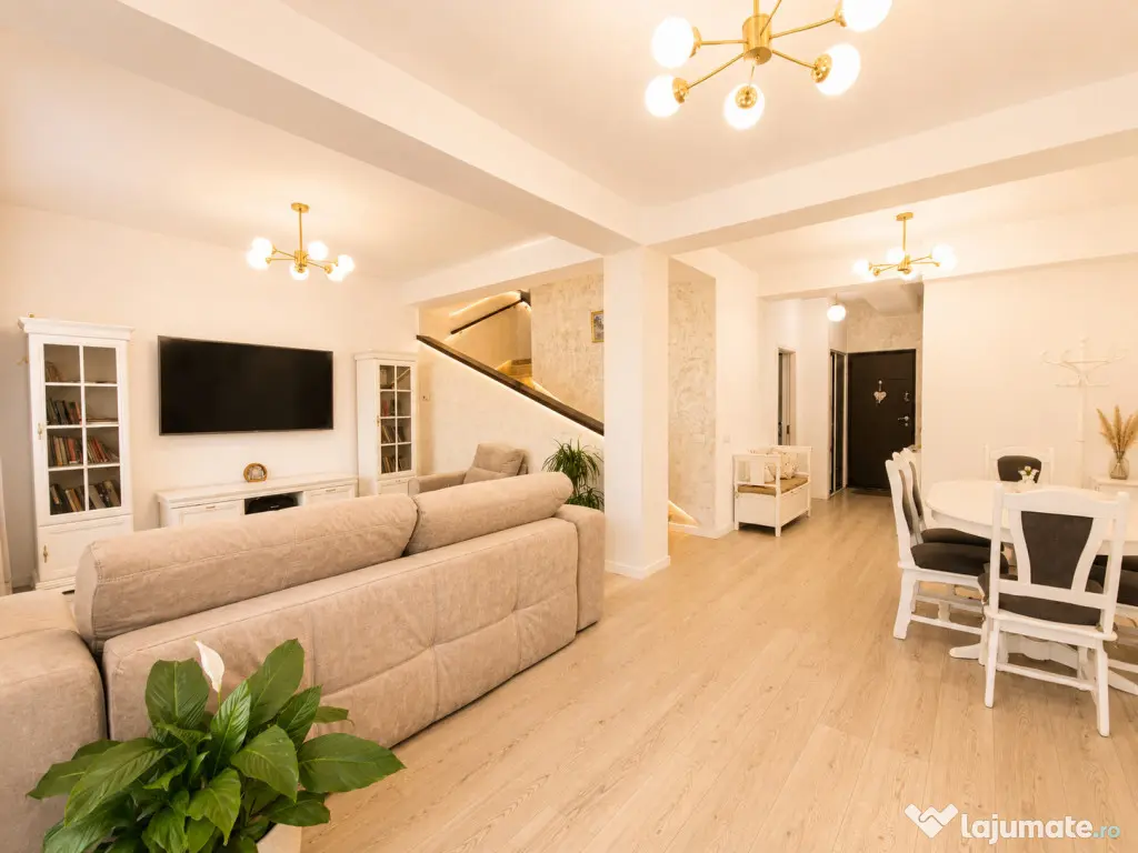 Palazu Mare Duplex Premium 4 Camere Mobilat și Utilat Cur