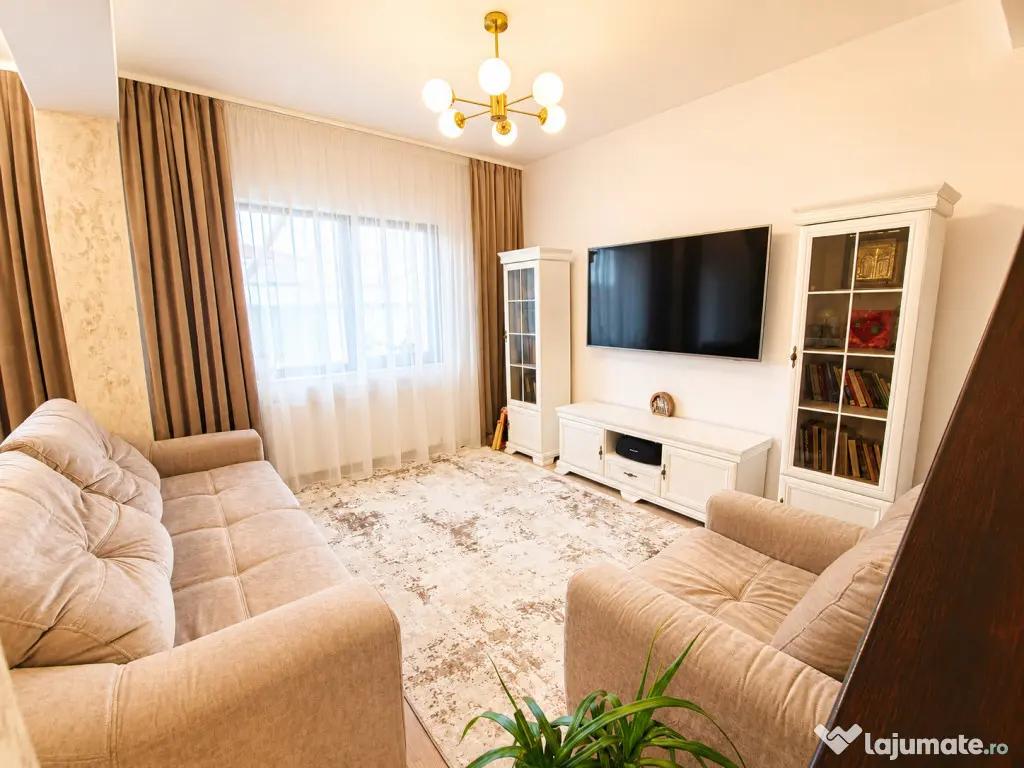 Palazu Mare Duplex Premium 4 Camere Mobilat și Utilat Cur