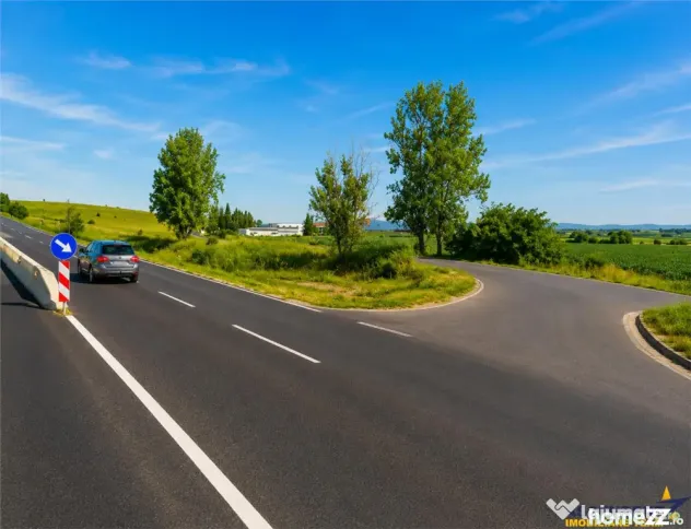 22.500mp oportunitate investitie, teren cu vizibilitate la D
