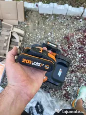 Mașină de tuns iarba WORX Landroid M500 WR141E + statie + baterie