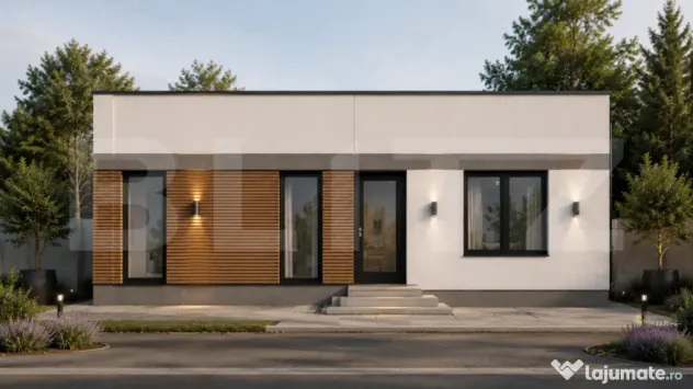 Casa parter, 85 mpu si 300 mp teren bilateral, zona Bransite
