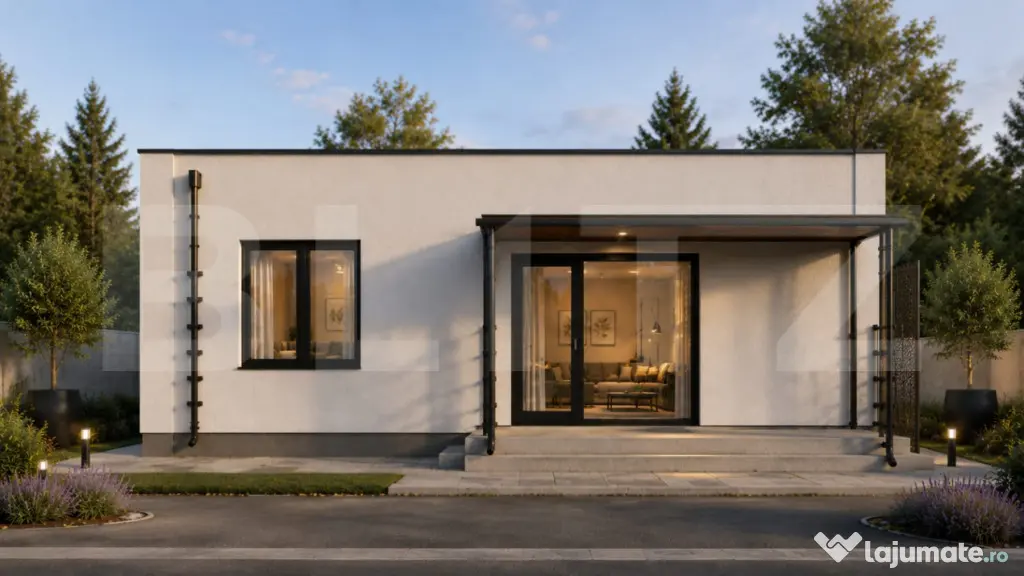 Casa parter, 85 mpu si 300 mp teren bilateral, zona Bransite