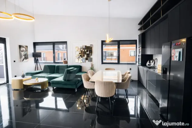 Duplex cu 4 camere și rooftop panoramic | 4 garaje incluse