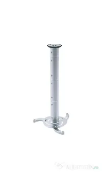 Suport Videoproiector de tavan A+ Bracket, reglabil, 130- 1060mm, Argintiu