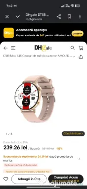 SmartWatch Amoled DT88 