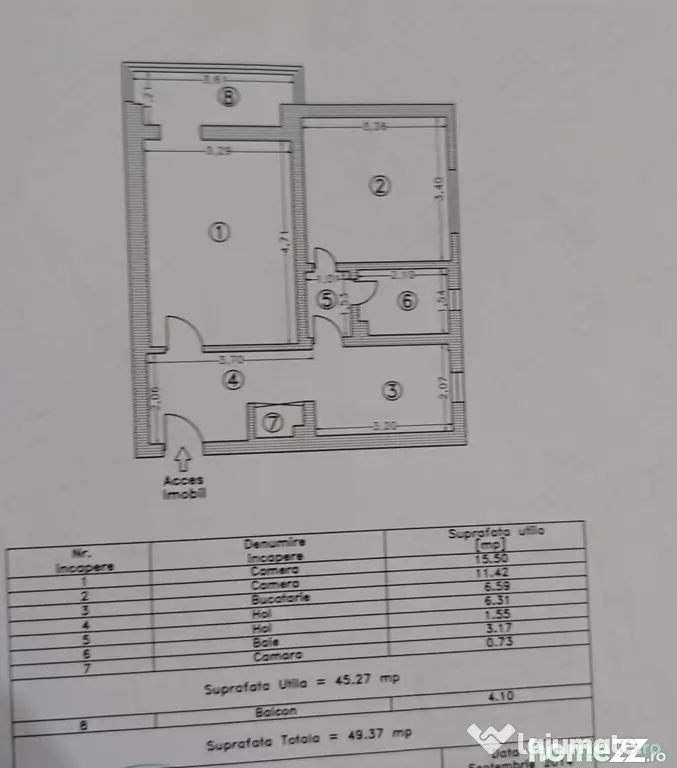 Apartament 2camere circular- zona Sabroso