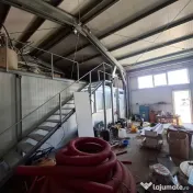 Proprietate industrială cu hală metalică, birouri și teren Golești 