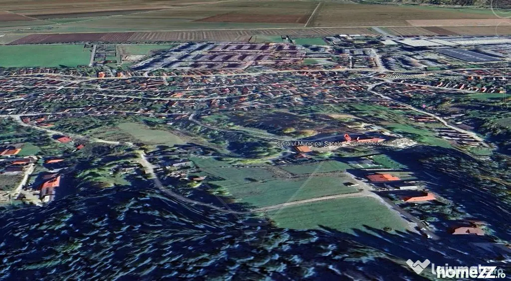 Teren intravilan, 6000 mp, lângă Spital Municipal Săcele - Sacele (Brasov)