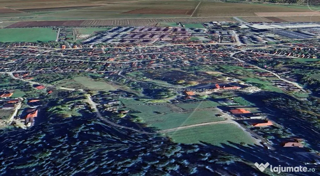 Teren intravilan, 6000 mp, lângă Spital Municipal Săcele
