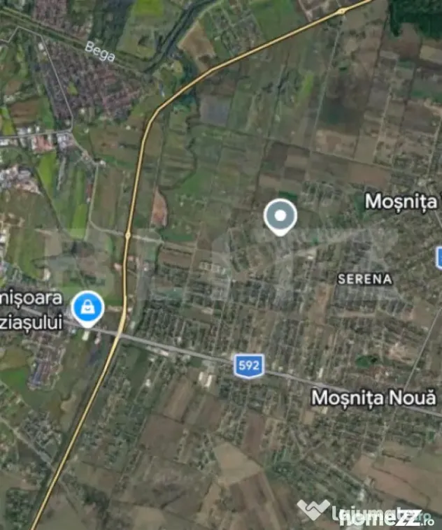 Teren intravilan 600 mp, front 22, zona Mosnita Veche