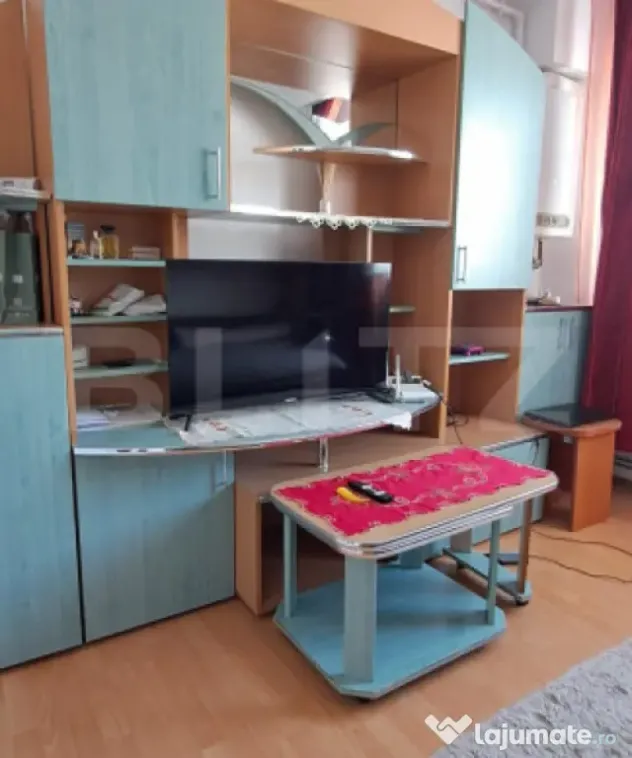 Garsonieră 22 mp, Colonia Metrom – mobilată, utilată, c