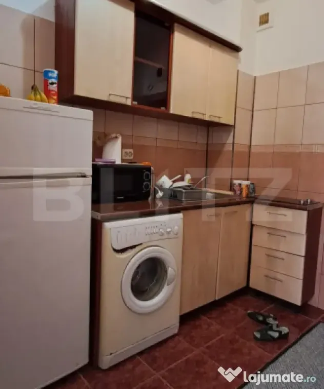 Garsonieră 22 mp, Colonia Metrom – mobilată, utilată, c