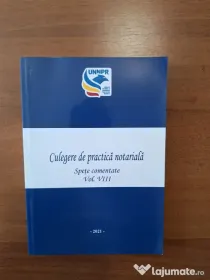 Culegere de practică notarială 2021