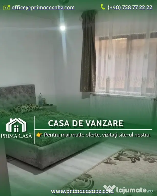Casa noua ~ comuna Vadu Pasii/BZ ~ 5 camere ~ 170mp utili ~