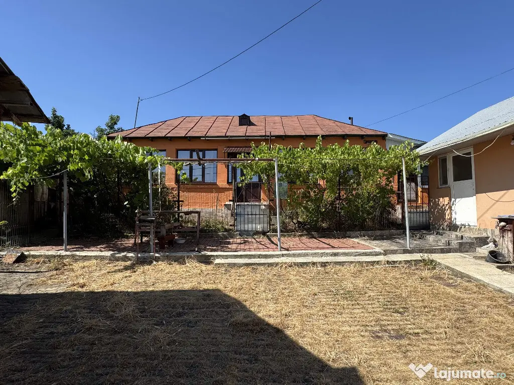Casa traditionala + ANEXA locuibila, T=1153 mp, D = 27m, Satul nou