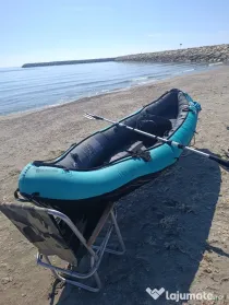 Caiac-canoe gonflabil 3 camere