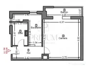 SAGULUI - APARTAMENT 1 CAMERA - mobilat, utilat, decomandat 