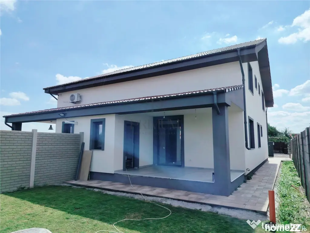 Duplex finalizat - bucatarie inchisa - dormitor la parter - Mosnita Veche (Timis)