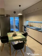 Duplex partial mobilat - zona buna - curte amenajata