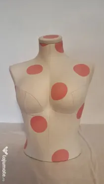 Manechin Bust / Top Original Victoria's Secret - Pink Big Dots