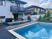 Vila superba in Rosu-Crinului, 160 mp, 405 mp curte, piscina 