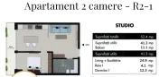 Barrio Unirii 2 camere 