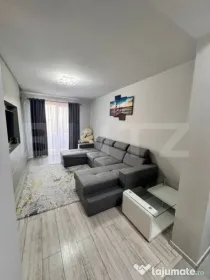 Apartament 2 camere, 51 mp, complet mobilat, zona Valea Lupu