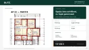 Apartament spațios cu 3 camere și logie, 79,38 mp total ?? 