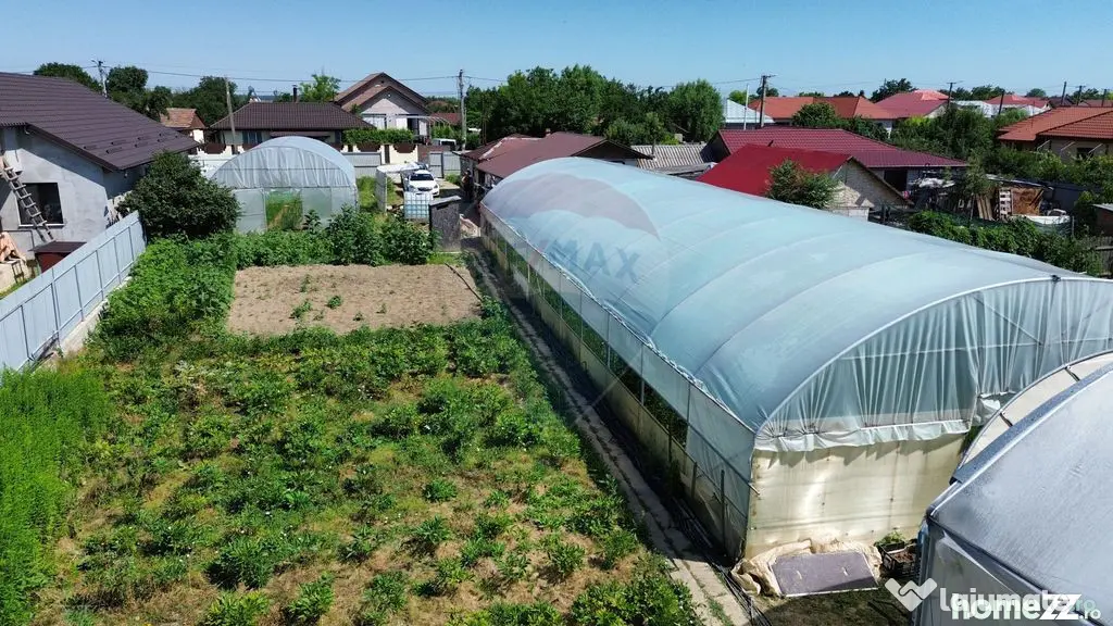 Proprietate 2.229 mp cu Dotări pentru Afacere Florală