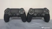 PS4 Slim 512GB + 2 controllere originale + dock încărcare+2 jocuri la alegere 