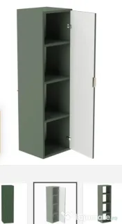 Dulap baie verde inalt 120 cm 