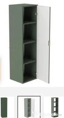 Dulap baie verde inalt 120 cm