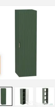 Dulap baie verde inalt 120 cm 