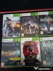 Lot 10 Jocuri Xbox 360 in stare foarte buna 