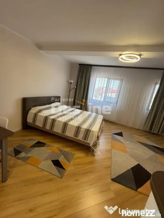 Garsoniera | Mobilata, utilata | Loc de parcare | 480 Euro.